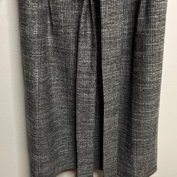 H & M Plaid Tie Dress Size S - Picture 3 of 8